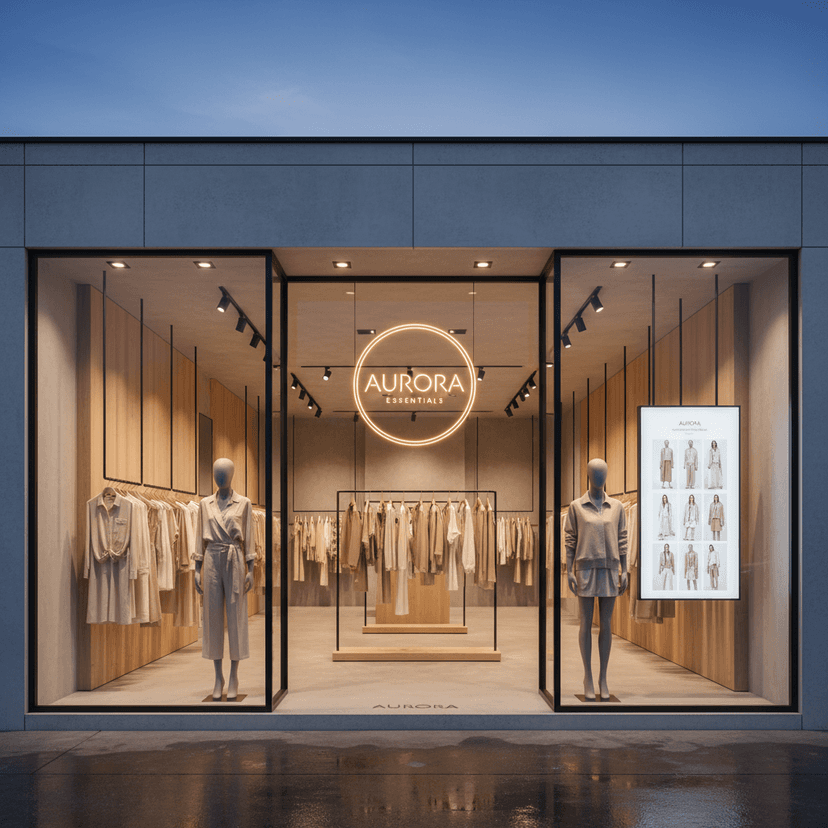 Window graphics mockup
